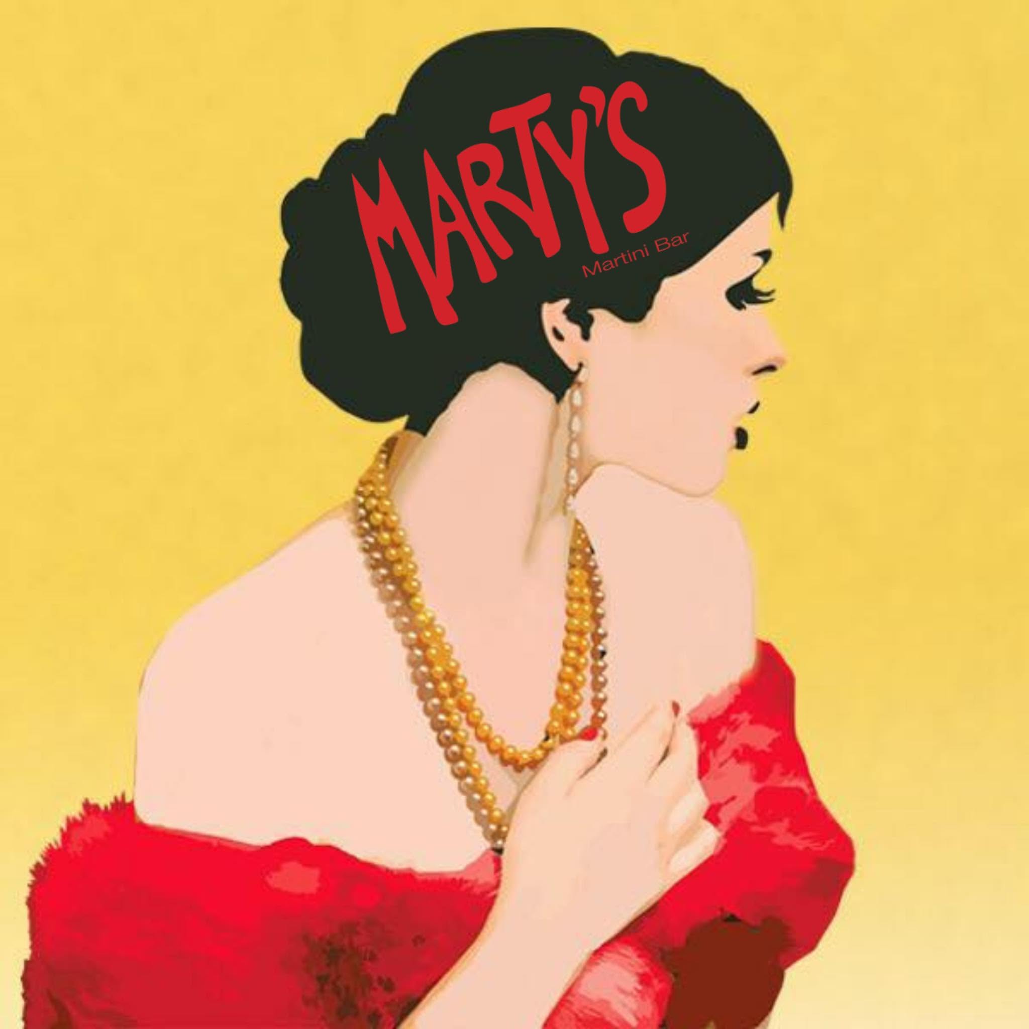 Marty's Martini Bar logo